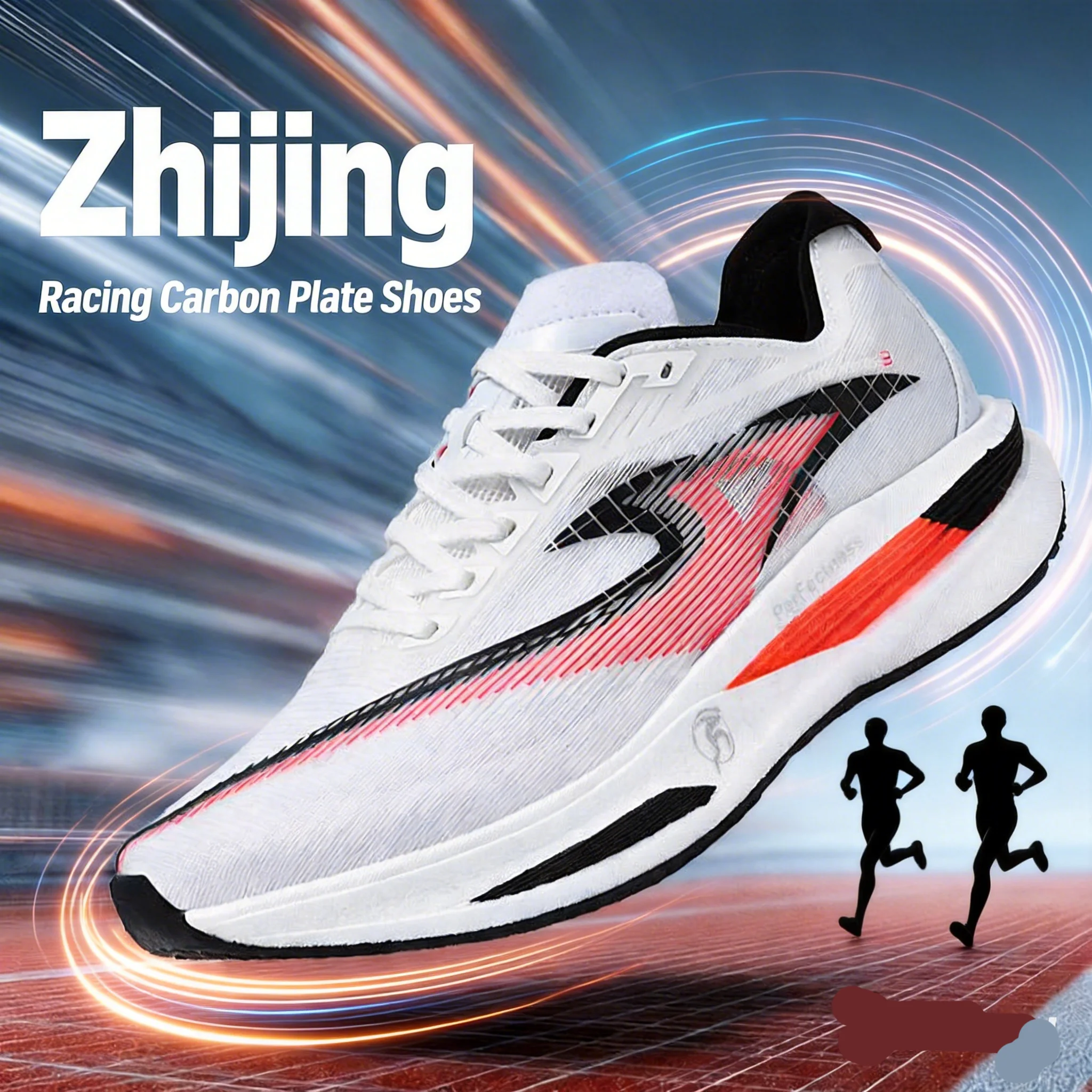 

Men Running Shoes Sneakers Men's Shoes Carbon Board Speciality Marathon Sports Lightweight Comfortable Athletic Nonskid Sneaker