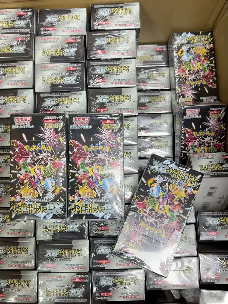 Cartes Pokemon japonaises originales Sv4 Sv5 Sv9 Ex Booster Box Packs cartes à collectionner Collection Rare jeu de compétition jouets