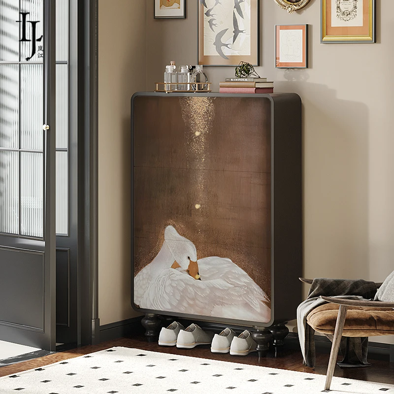 

Niche Showcase Shoe Cabinet Corner Shelf Multipurpose Living Room Shoe Cabinet Interior Mueble Organizador Bedroom Furniture