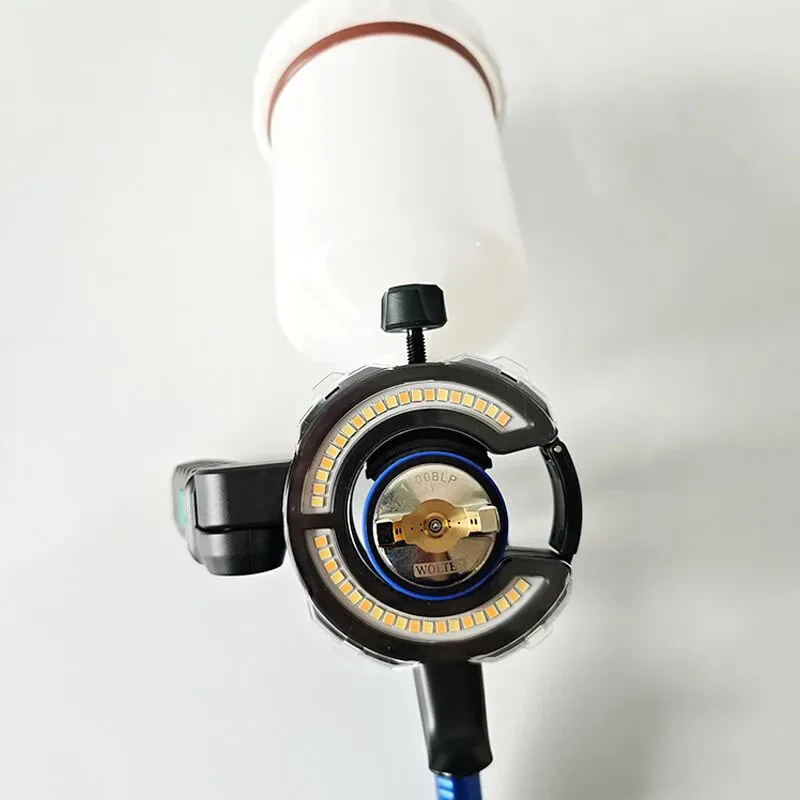 5 قطع قابلة للشحن بندقية رذاذ الإضاءة مصباح 5 ألوان قابل للتعديل عالية الطاقة الكاشف سيارة اللوحة رذاذ أدوات