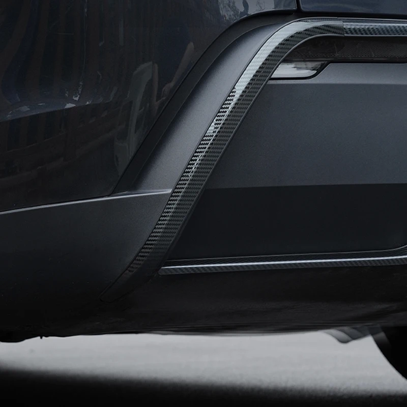 اكسسوارات السيارات مناسبة ل تسلا نموذج جديد Y 2025 2026 2027 الفولاذ المقاوم للصدأ المصد الخلفي غطاء حماية صب قطاع الكسوة