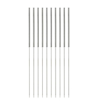 JU64 10pcs Stainless Steel Nozzle Cleaning Tool 0.2mm 0.25mm 0.3mm 0.35mm 0.4mm Drill For V6 Nozzle 3D Printer