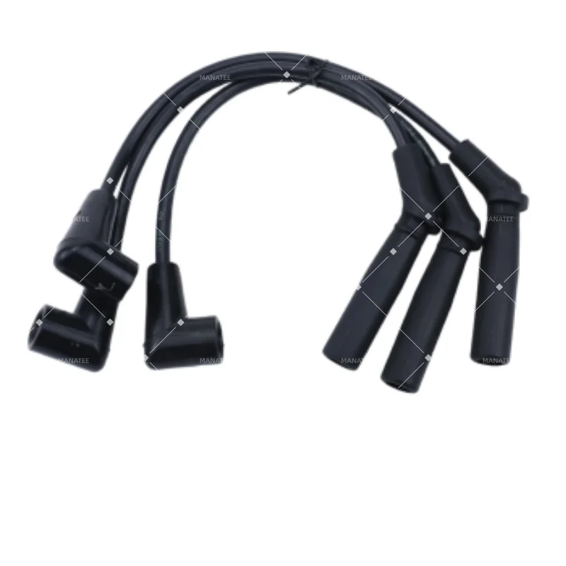 Picture 6: A Set Ignition Wire Spark Plug Cable Ignition Lead For Chevrolet Spark 0.8L 2003-2010 2011 2012 car accessory Ignition Cable Set