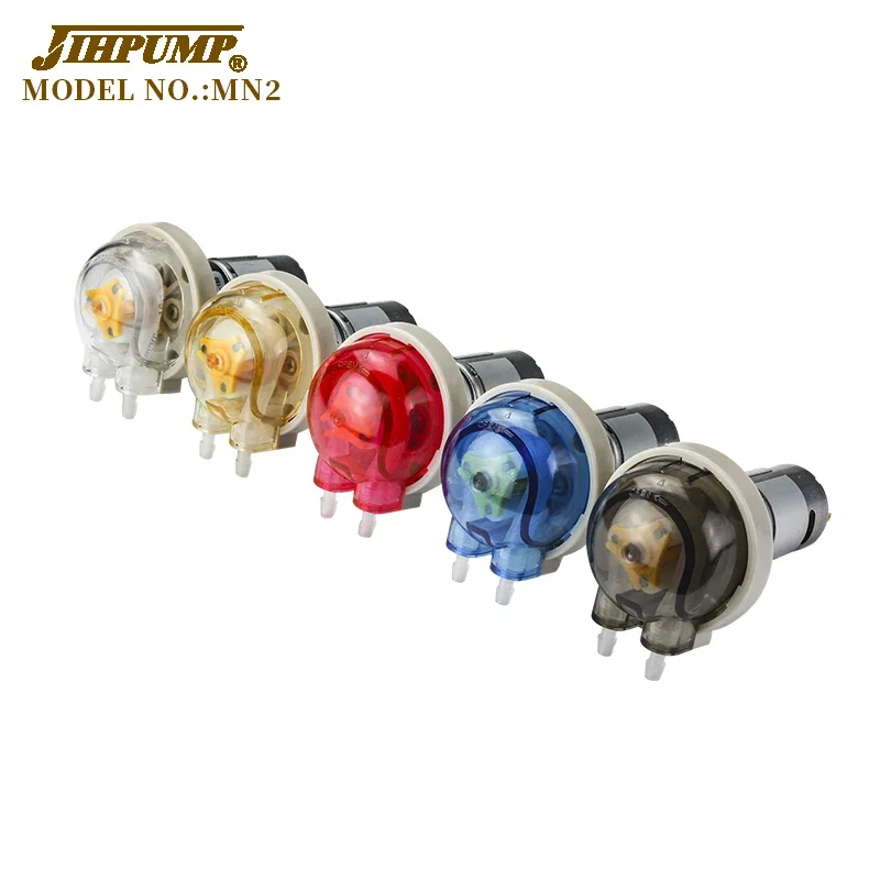 

Jihpump MN2 24V 12V DC Cheap Price MN2 China Manufacturer Micro Peristaltic Pumps