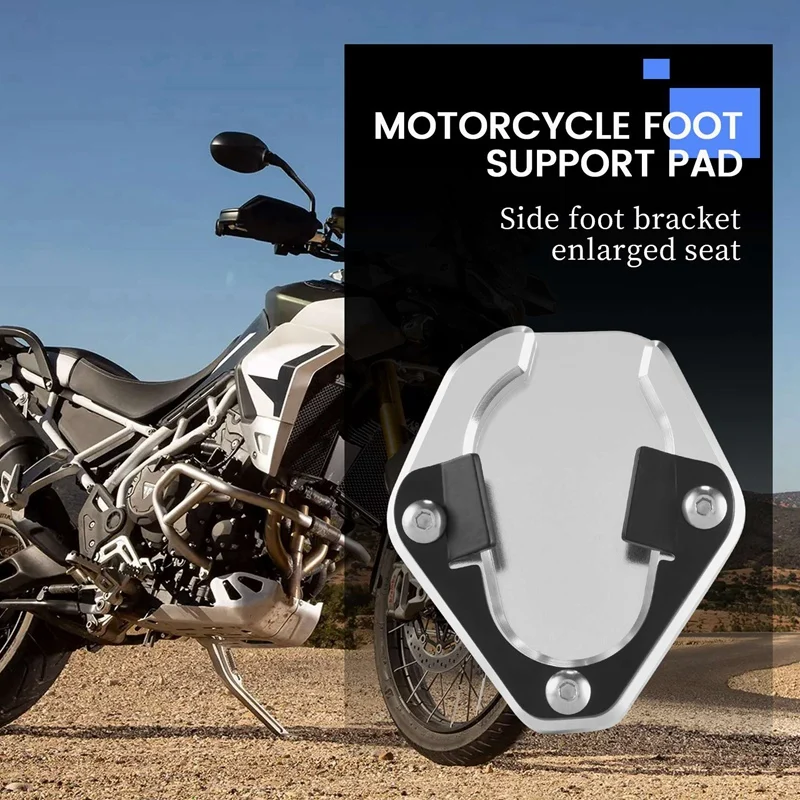 

M0t-rKickstand Sidestand Stand Extension Enlarger Pad for TRIUMPH Tiger 900 GT LOW Tiger 900 GT Tiger 900GT