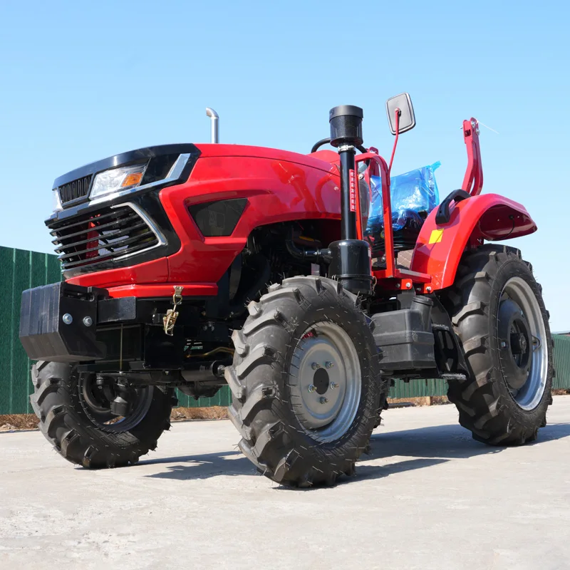 Multi-Purpose 70HP Tractor Customized | for Farming & Light Construction, Choose Your Tires & Hydraulic Outlets