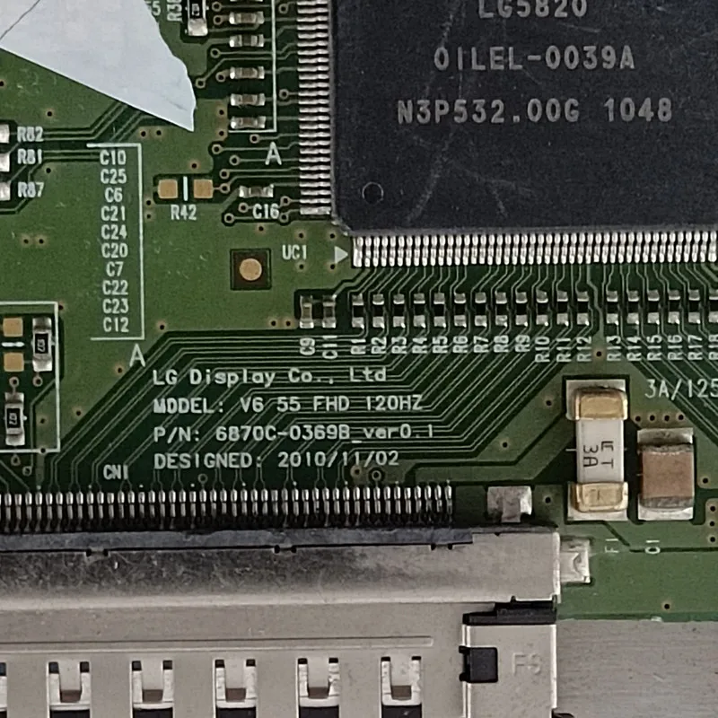 กระดานลอจิก T-CON 6870C-0369B 2627B ที่6870C-0369C สำหรับ LG 55LW5500-CA 55LV4500-CA LE6500-CA 55LW6500 55LS4500-UD 55LW5300 55LW450U