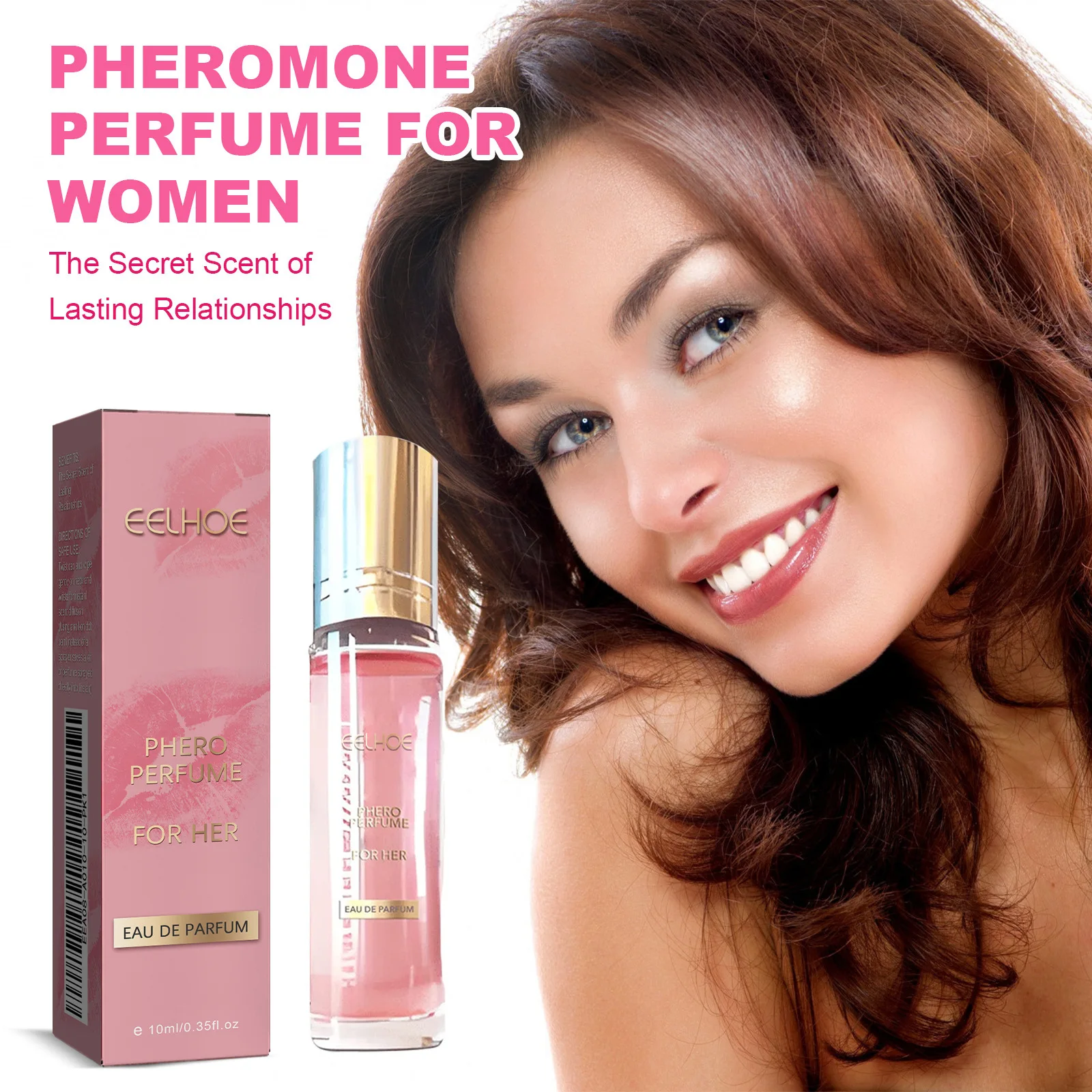 Hochwertiges Flirt-Pheromon-Parfümspray, anhaltender Duft, bezaubernder Duft, frischer, leichter Duft, sexy Körperspray für Frauen