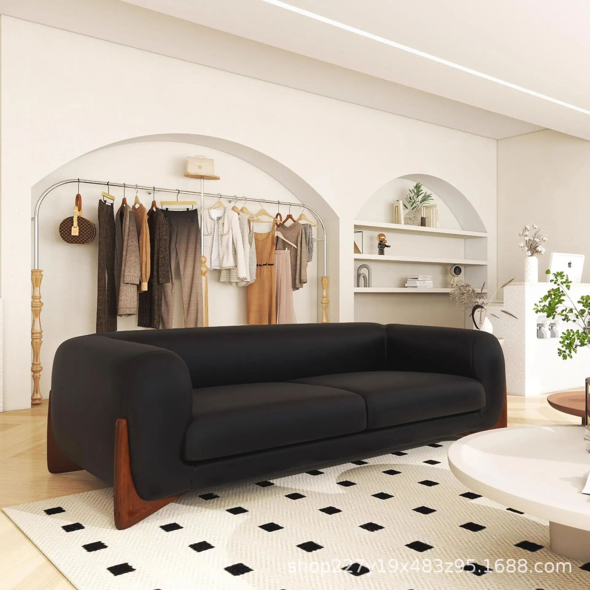 Cafe, bar, lounge area, commercial negotiation, reception of bridal shop, reception of guests, milk tea shop, multi-person booth