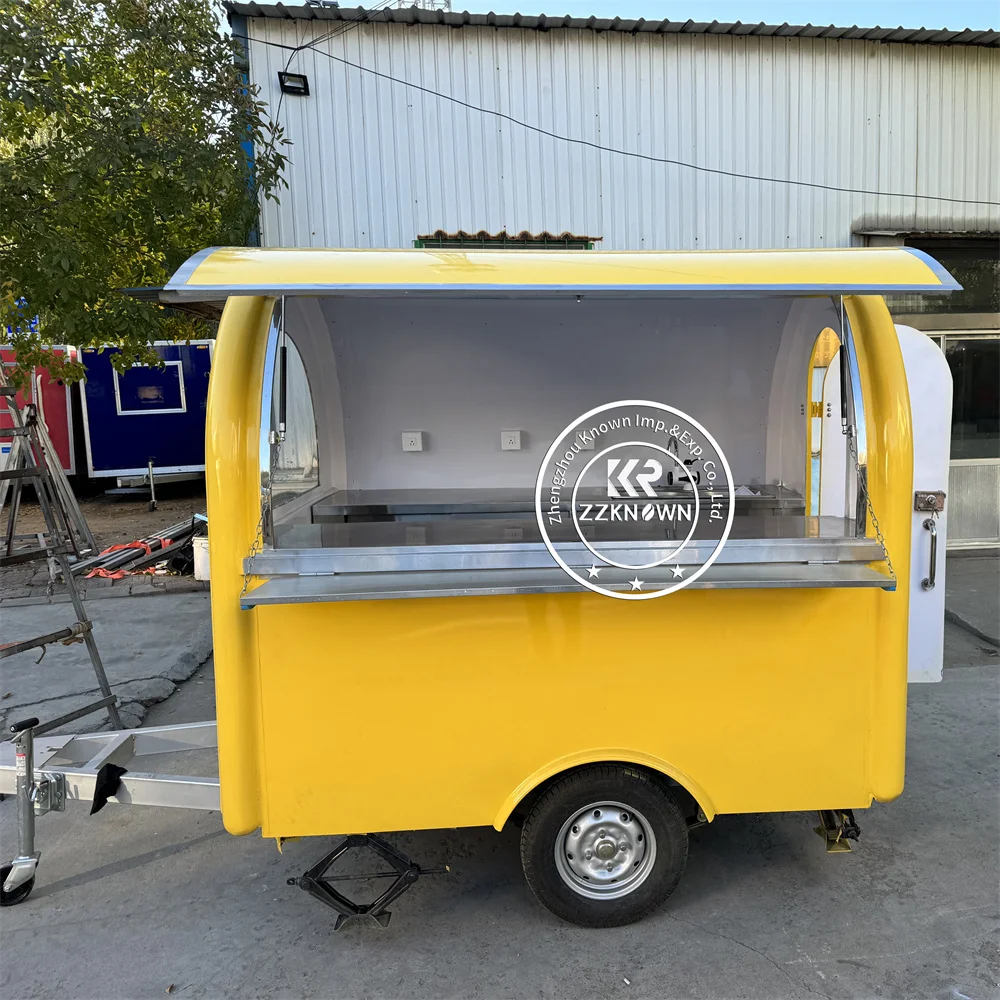 

Custom Street Food Trailer Concession Catering Trailer Coffee Ice Cream Cart Custom Mobile Food Truck Trailer With Full Kitchen