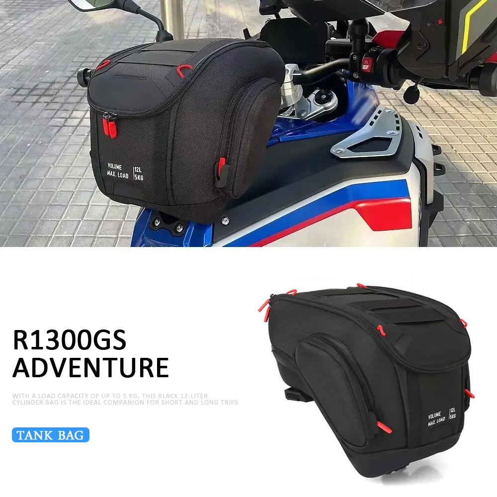 

Рюкзак для инструментов 12 л, портативный R1300GS Adventure, мотоциклетная водонепроницаемая сумка для топливного бака с логотипом для BMW GS1300 R 1300 GS ADV 2024 2025