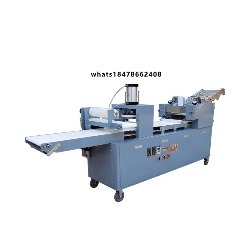 Commercial Automatic Dough Sheeter Base Crust Press Cutting Production Line for Restaurant Pita Bread Pizza Making Machine