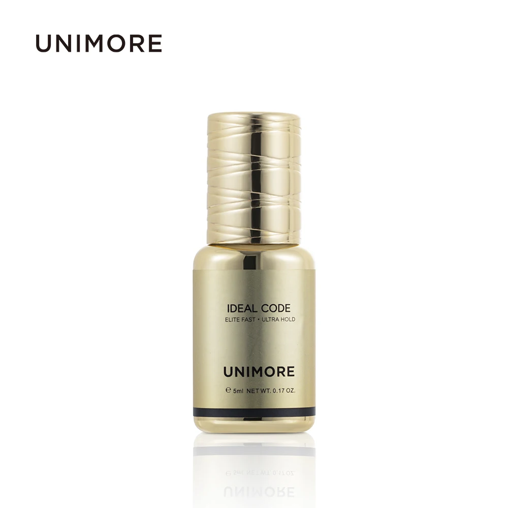 Unimore Lash Extension Glue Professional Eyelash Adhesive 0.5s Fast Drying Strong Gule Lasting 5-7 weeks Eyelash Supplies Makeup