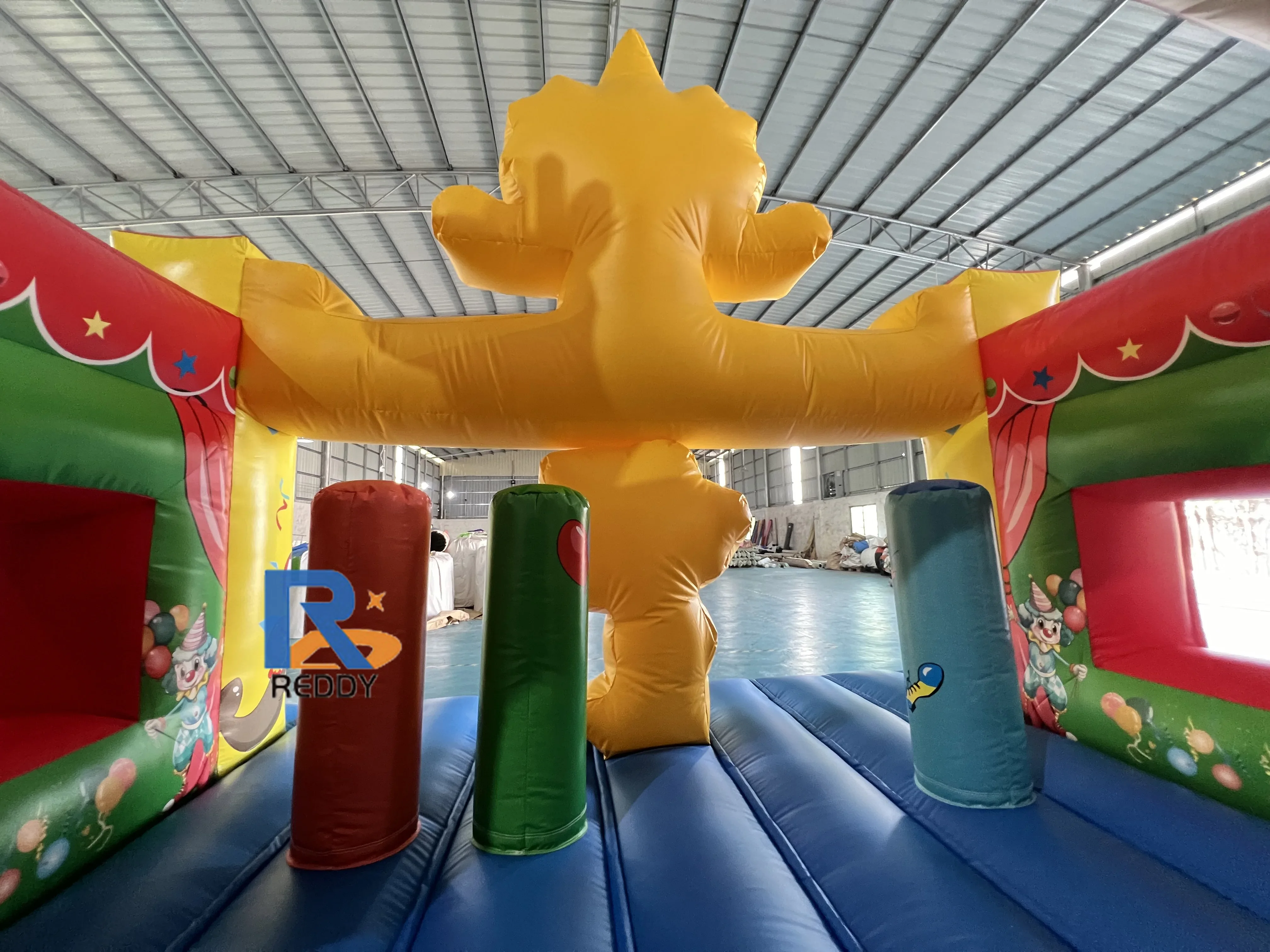 Factory price Joker inflatable bouncer jumper jumping castle for kids kids games