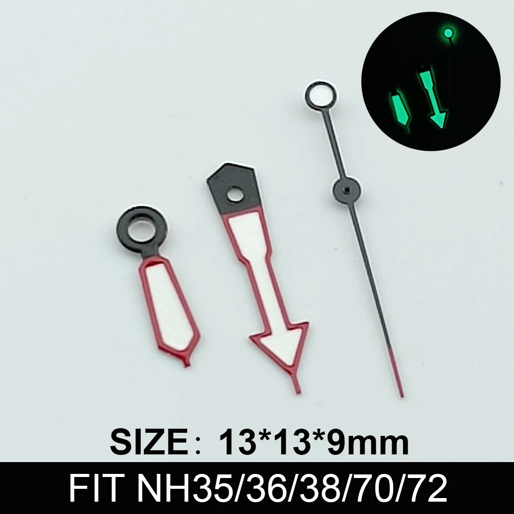 NH35 NH36 Green Luminous Watch Hands for Automatic Movement watch accessories Watch Parts For Wristwatches