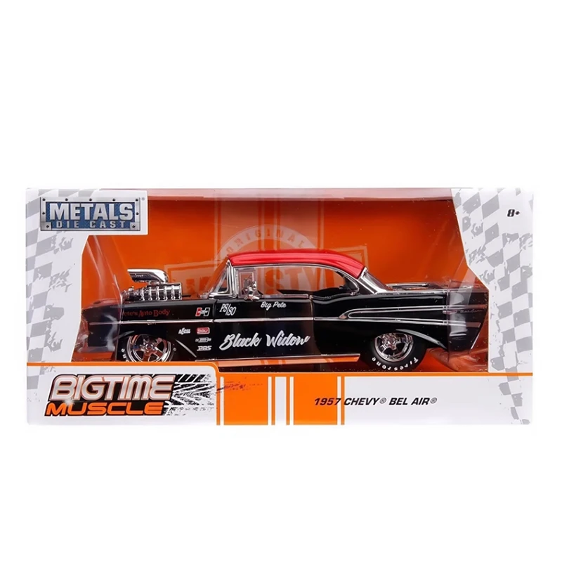 

Литая под давлением оригинальная модель из сплава Bel Air в масштабе 1:24, имитация классического украшения, хобби, сувениры, коллекция подарков, статический дисплей