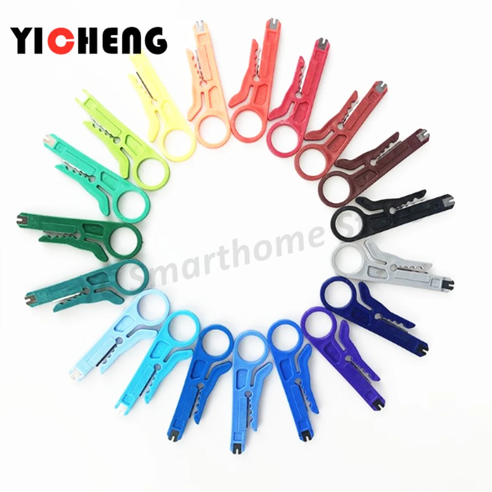 1Pcs 90mm portable multifunctional mini simple thread cutting tool, a variety of colors to choose