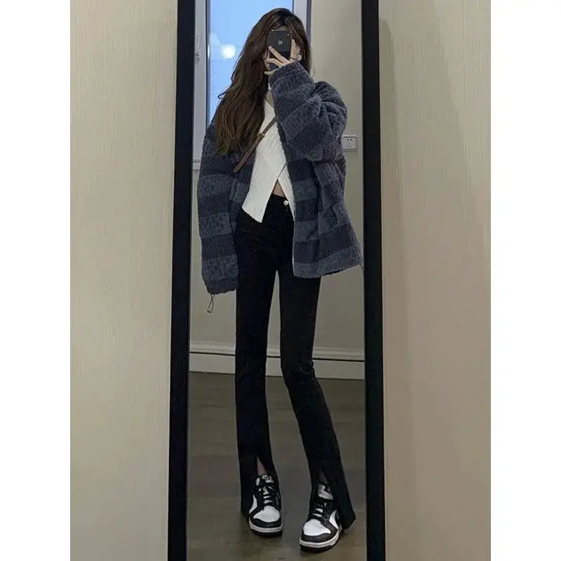 

Расклешенные джинсы для женщин в стиле вестерн, пастушка, американский ретро, винтажный, с кисточками и бахромой, унисекс, Харадзюку, японский альтернативный, уникальный