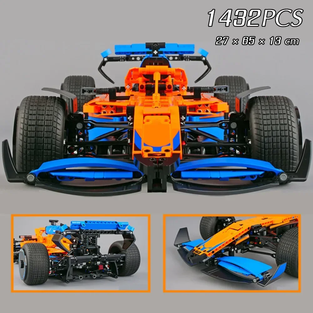 

2025 New F1 Racing Series F1 W14 42171 Performance MCL Formula 42141 RB20 F1 42206 SF24 F1 42207 Supercar Model Assemble Gifts