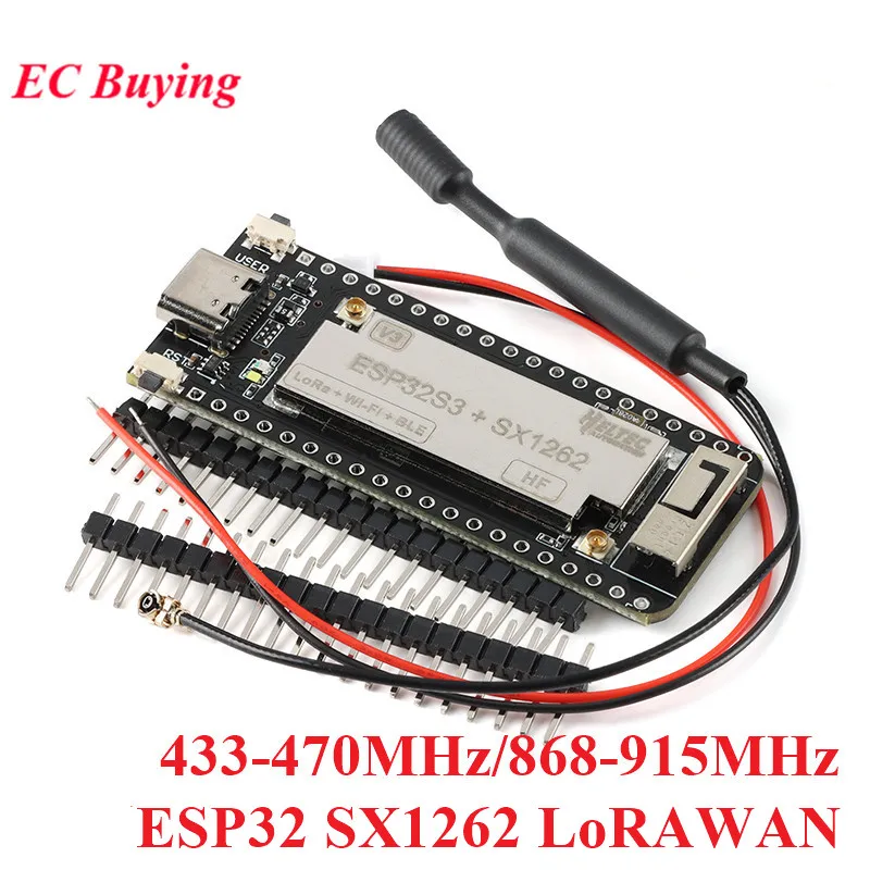 ESP32 SX1262 LoRa WIFI BLE Module Development Board LoRAWAN 433-470 868-915mhz Wireless Stick Lite for Meshtastic Mesh Network