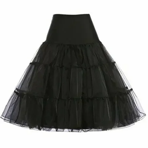 Lastest Look of the New Style Retro Net Underskirt Swing Wedding Petticoat Rockabilly Fancy Tutu Skirt