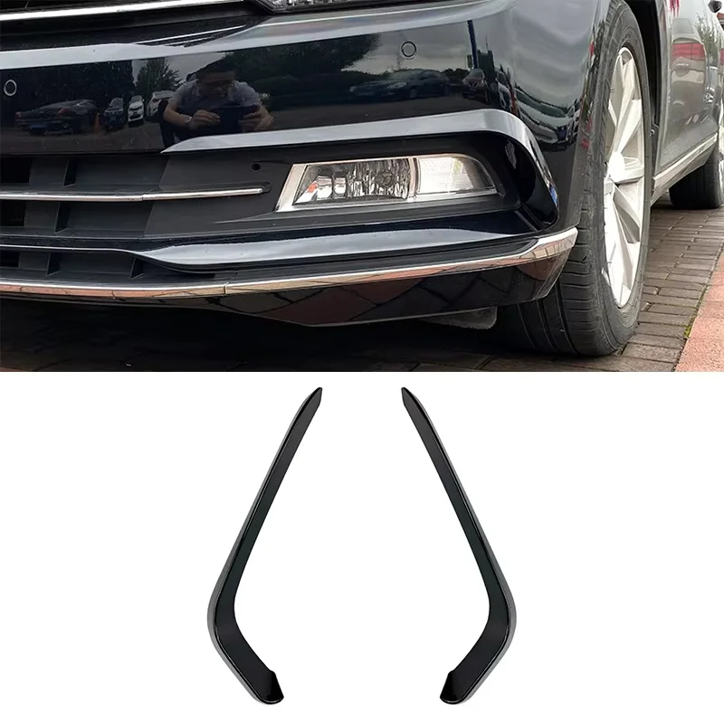 

For Volkswagen VW Passat B8 2016 2017 2018 2019 Variant Fog Front Light Frames Cover Trim Racing Sticker Grille ABS