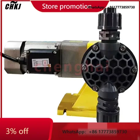 

CHKJ-2025NEWJWM Series 220V 100L/H Mechanical Diaphragm Metering Pump for Chemical Industry Medical Wastewater Industrial Wastew