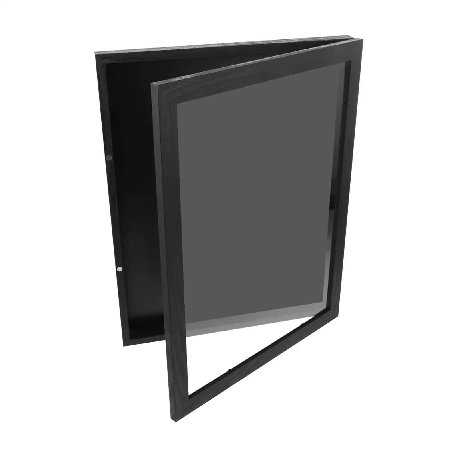 Sports Shirt Frame Wall Mount Wooden Football Shirt Case UV Protection Sportswear Box for Home Shelf Basketball Baseball Hockey