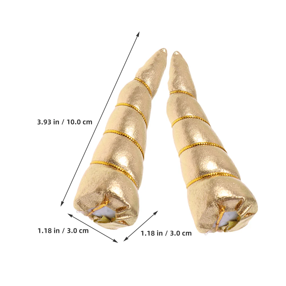 8 قطعة عقال يونيكورن اكسسوارات لطيف العصابات الشعر لحفلة عيد ميلاد اللعب لامعة النسيج Pp القطن يونيكورن القرن الحرف