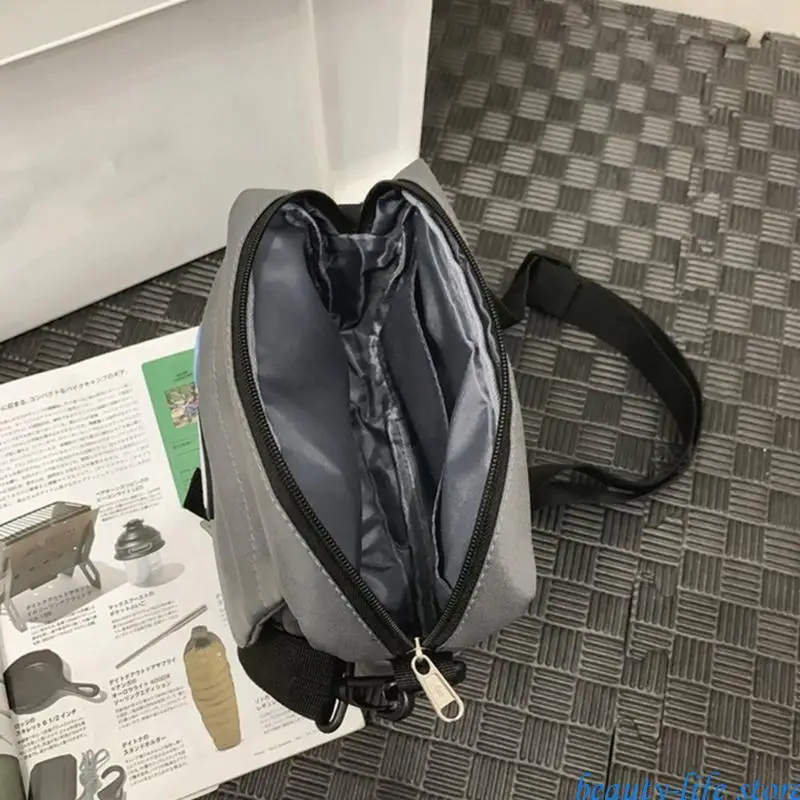 

Mans Nylon Crossbody Bag Womens Shoulder Bag Fashion Messengers Bag Phone Bag for Daily 517D