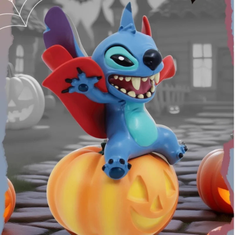 ฟิกเกอร์อนิเมะลิโล่แอนด์สติทช์ ฮาโลวีน ฟักทอง 140 มม. ของเล่นแอคชั่นฟิกเกอร์สำหรับเด็กผู้ชาย ชุดประกอบโมเดล ของสะสม ของขวัญ