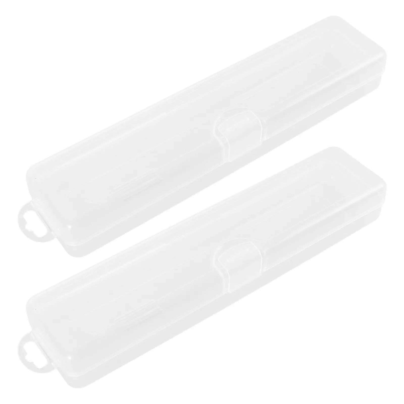 قطعتان من حامل الفرشاة المدمج للسفر مع غطاء لتخزين الفرش وأقلام الكحل