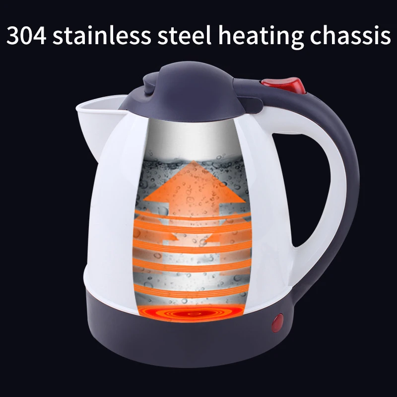 غلاية سيارة محمولة للبيع بالجملة شاحنة كبيرة 12 فولت 24 فولت غلاية كهربائية ولاعة سجائر صنع كوب غليان الشاي 1000 مللي