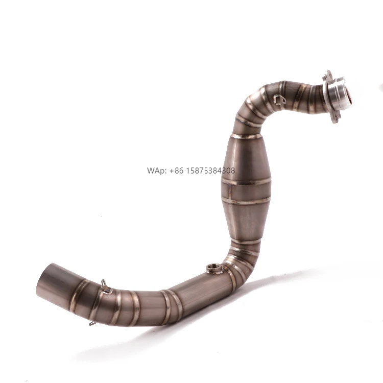 

Titanium Alloy Motorcycle Exhaust System Exhaust Pipe for G310R/ G310GS 2017-2018 Front Pipe