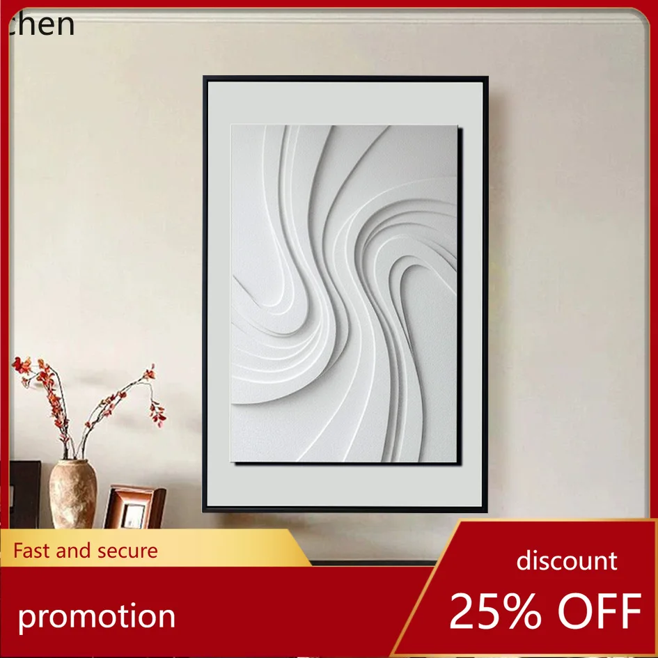 Hxl stereo abstract geometric thick texture sandstone texture 3d decorative painting