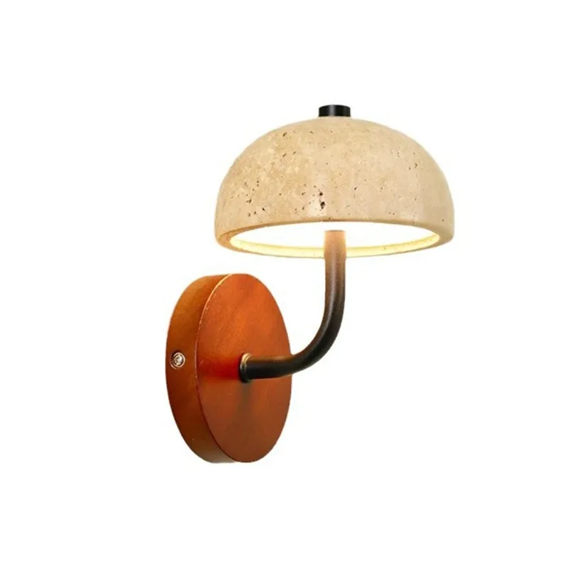 

【LAST CHANCE】For Dining Room Ambient Lighting Wall Lamp Vintage Wabi-Sabi Style Natural Yellow Onyx Design