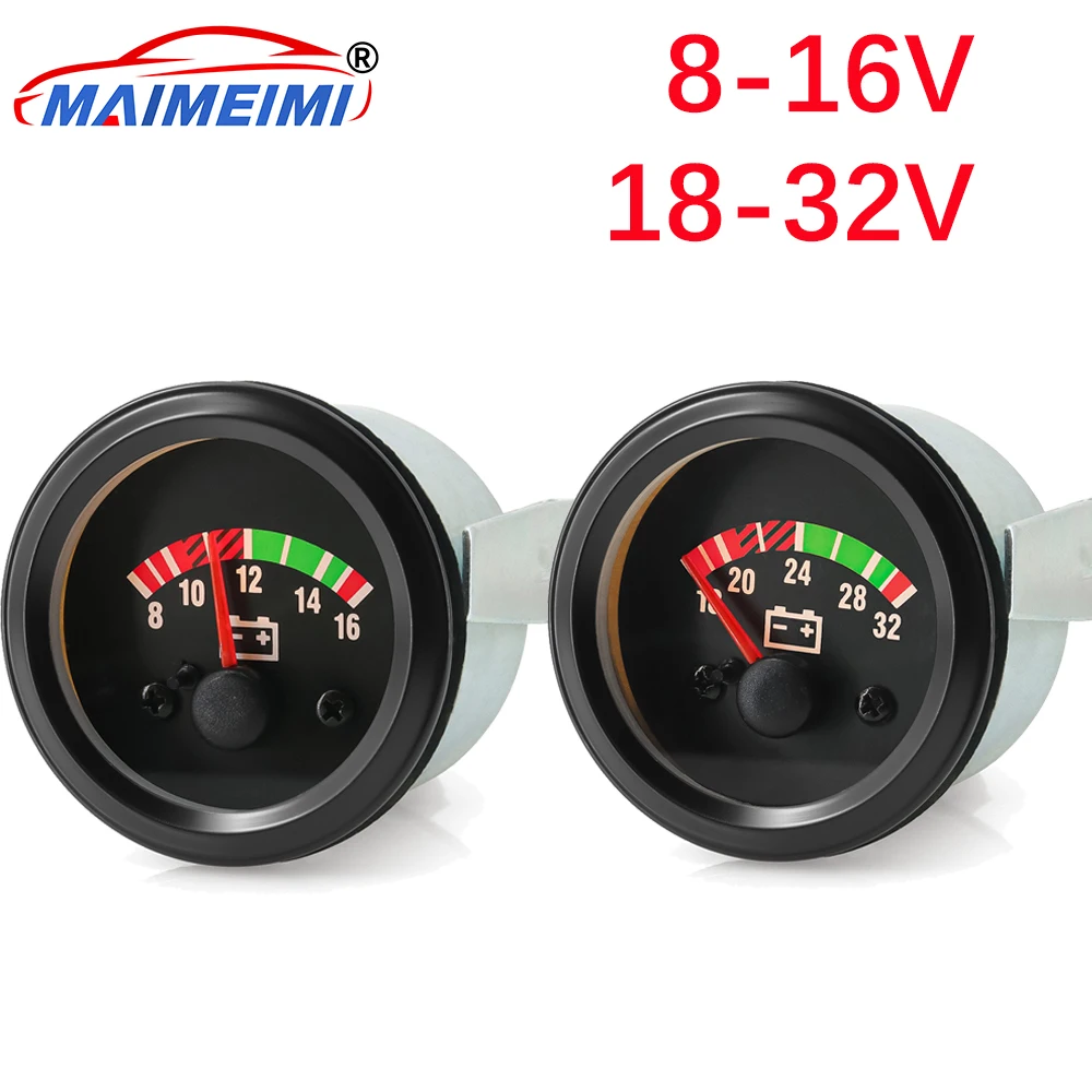 

Автомобильный вольтметр 8-16 В/18-32 В измеритель напряжения цифровая указка дизельный генератор комплект аксессуары вольтметр с подсветкой