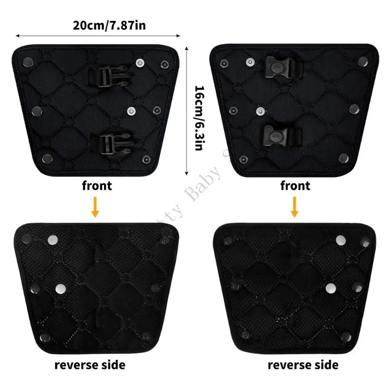 1 Pair Baby Safty Car Seat Chest Clip Guard Anti-Escape Seat Strap Belt Chest Clips Auxiliary Safety Buckle Harness Positioner