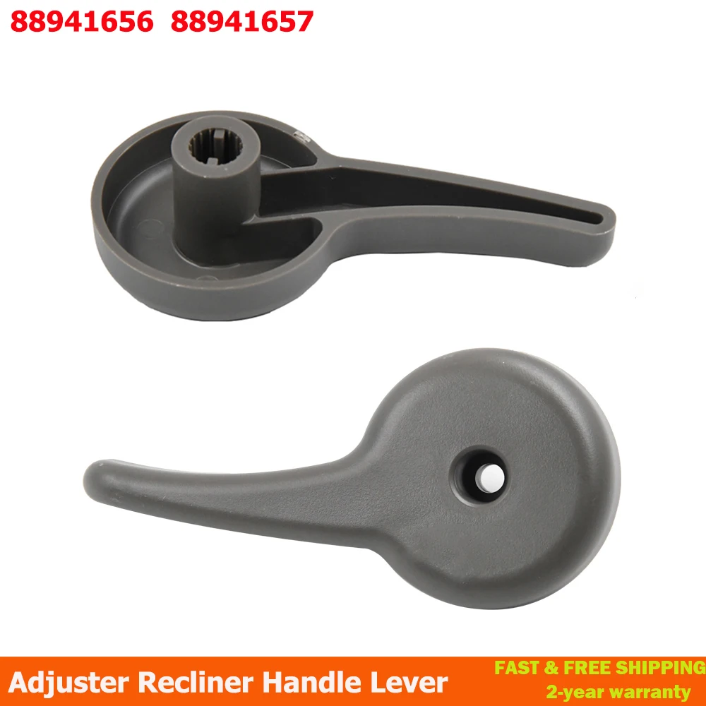 88941657 88941656 Adjuster Recliner Handle Lever Gray Fit For Sierra Silverado Gmc Rh Passenger Seat 1500 2500 3500 HD 2003-2007