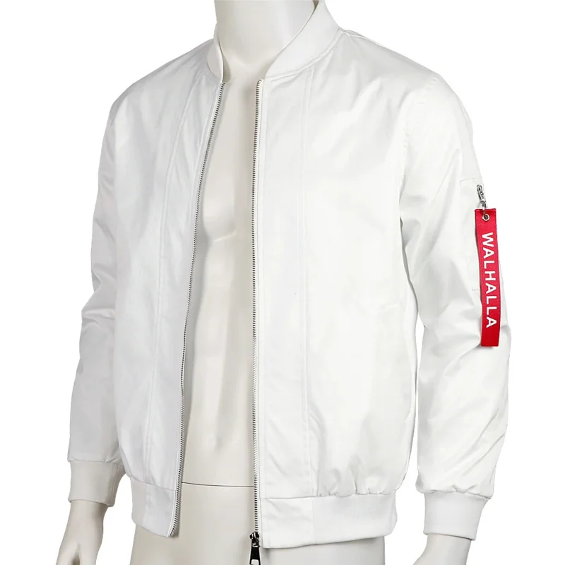 2025 NewCosplay Kazutora Hanemiya Tokyo Revengers Trajes Anime Casaco Branco Valhalla Uniforme Jaquetas de Beisebol Mikey Draken Ca AA