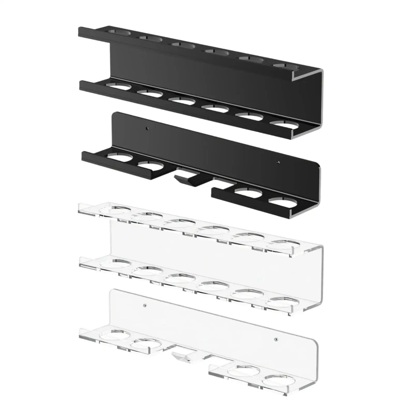 Snooker Ball Storage Rack Acrylic Durable 16 Ball Organizer Essential Accessory for Game Room Pool Table Billiards