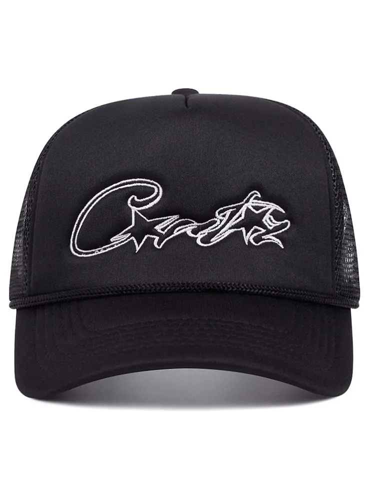 Chapeau de soleil brodé avec lettres américaines, maille respirante pour Couple, langue de canard, chapeau de camion, chapeau de Baseball polyvalent