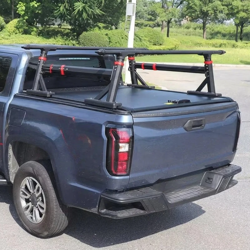 

Pickup Roof Truck 4x4 Rack 2024 Tacoma Exterior Accessories Crossbar Roll Bar Aluminum Alloy Roof Rails Easy I