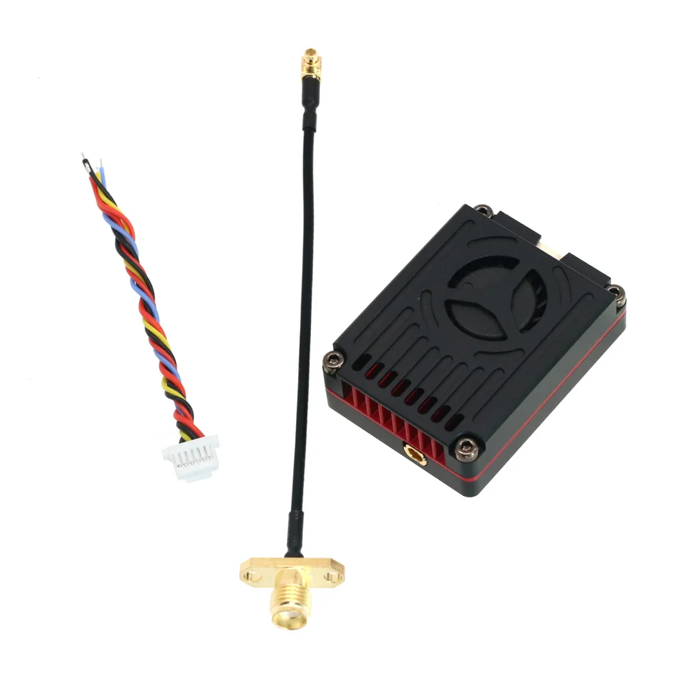 

Sologood 5.8G 3W VTX Long Range 64CH VTX 25mW/400mW/800mW/1500mW/3000mW/Pit Mode FPV Transmitter for RC FPV Drone Model