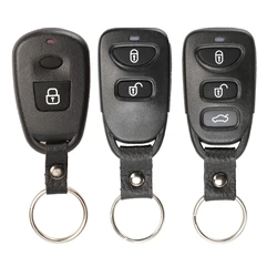 jingyuqin Replacement Car Key For Hyundai Elantra Sonata Santa For Kia Carens 2+1 2 3+1 Buttons Remote Key Shell Case Fob