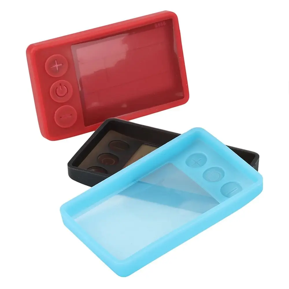 1Pcs Silicone S866 Dashboard Cover Waterproof Colorful Electric Scooter Accessory Display Protective Case