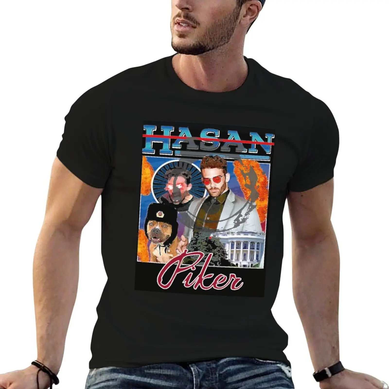 

Limited t Journalist man Retro luxury Edition cotton t shirt men shirts designer shirt Piker Style t T-Shirt Hasan 100%