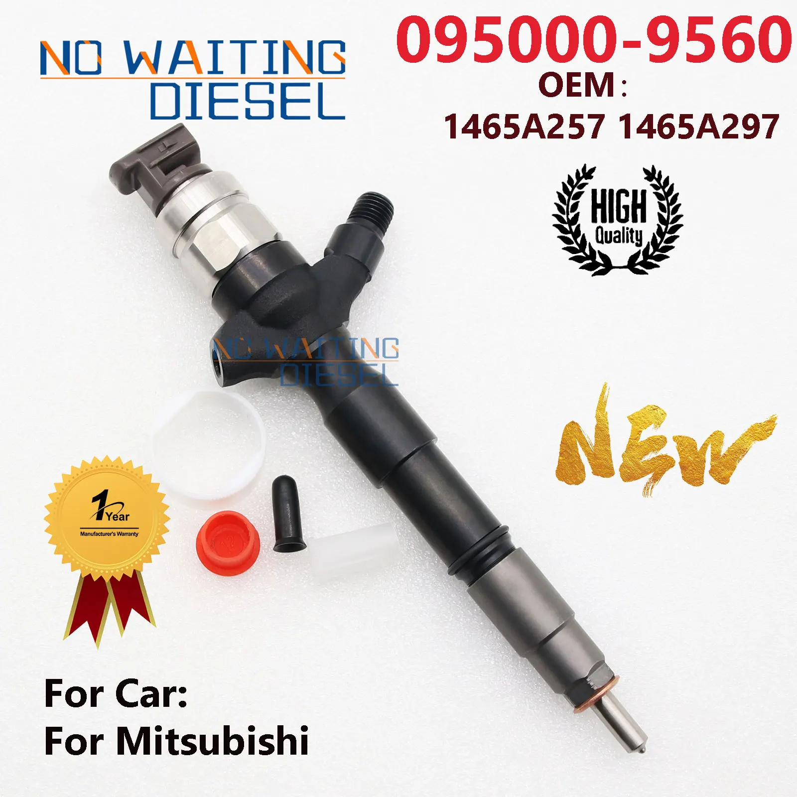 095000-9560 Common Rail injector 0950009560 Injector Part OEM Numbers 465A257 1465A297 For Mitsubishi L200 4D56