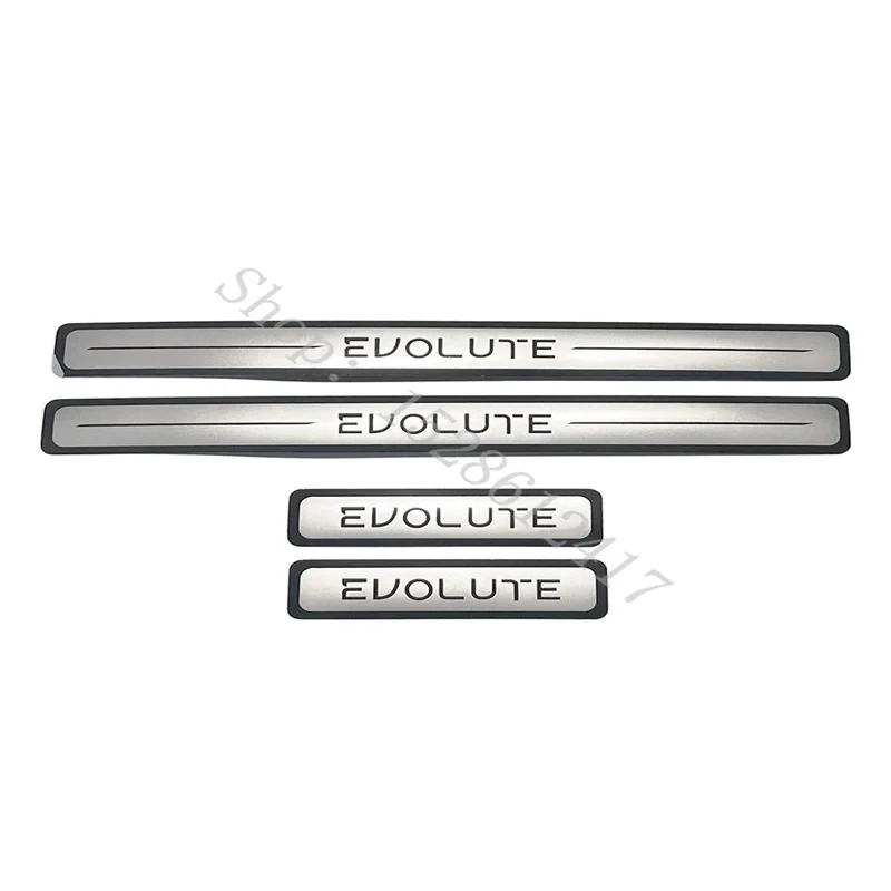 

For Evolute i-Sky i-Joy i-pro i-Jet i-SPACE i-VAN stainless Scuff Plate/Door Sill Door Sill scuff plate door sill Accessories