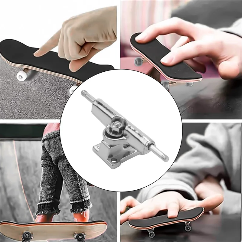 10 peças 29mm caminhões de dedo skate deck com porcas com chave de fenda para skate de dedo-Y46A